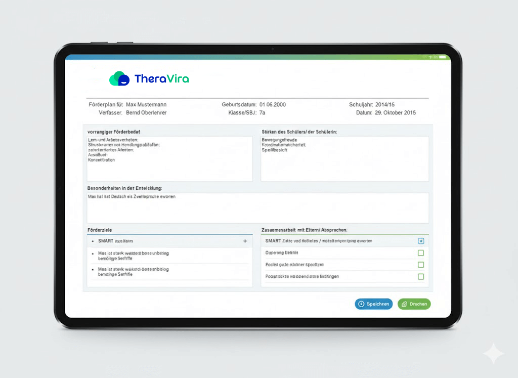 Förderplan Muster – Digitale Vorlagen für eine effiziente Förderplanung