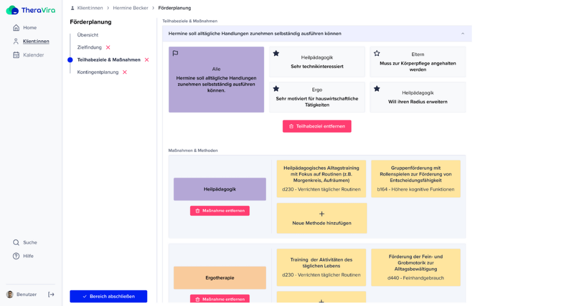 Screenshot Funktionen